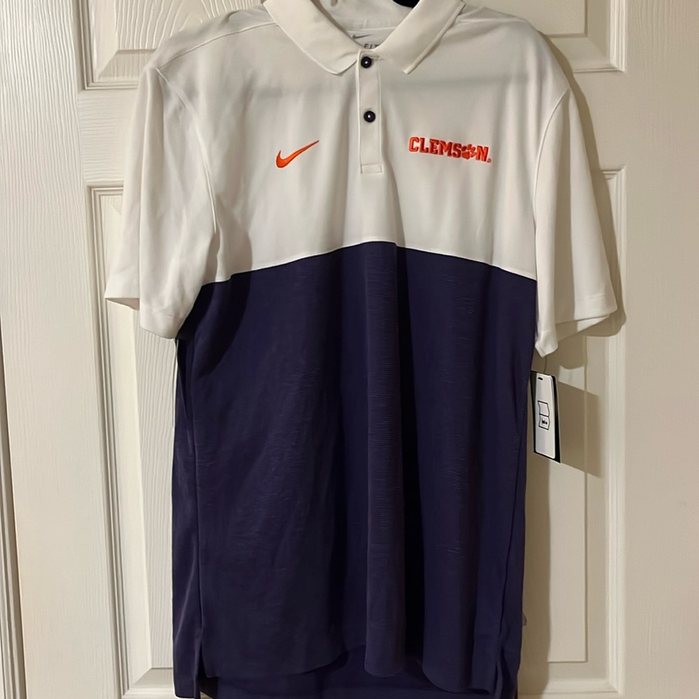 Clemson Nike drift polo size medium.